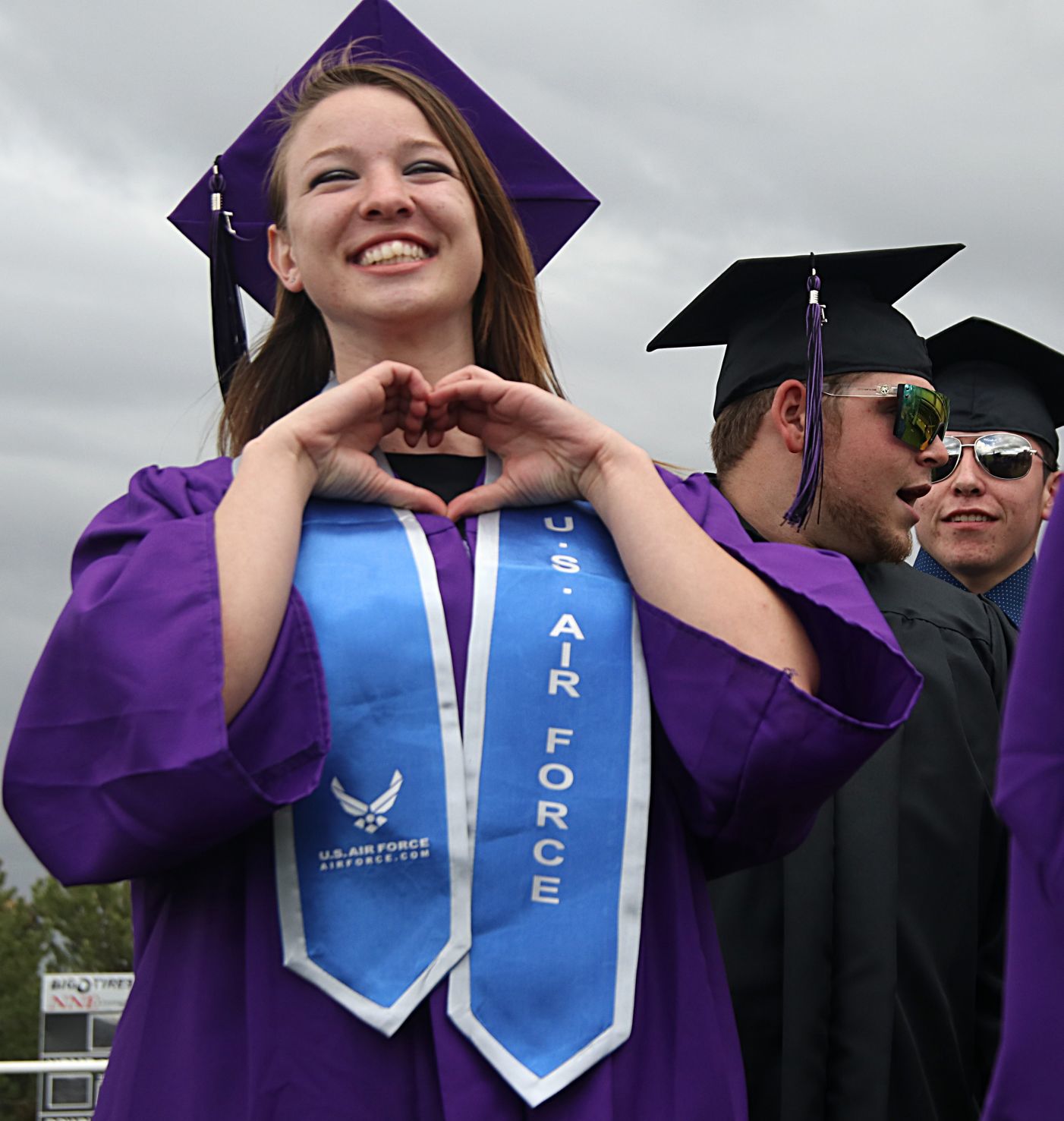 A heart for graduation